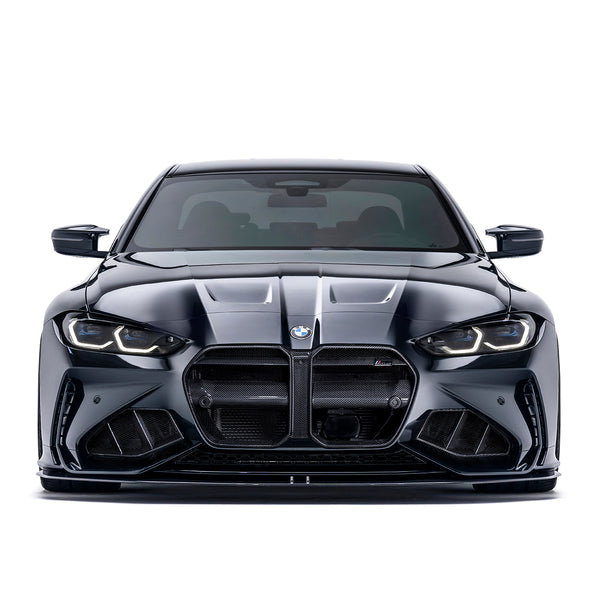 BMW G8X M3/M4 Front Bumper Carbon Fiber Grille & Duct Vents - ADRO 