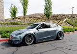 Tesla Model Y AT-S Carbon Fiber Swan Neck Wing - ADRO 