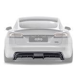 Tesla Model S Carbon Fiber Rear Diffuser