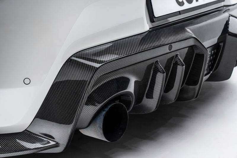 Toyota GR Supra Carbon Fiber Rear Diffuser - ADRO 