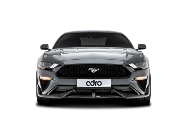 Ford Mustang Carbon Fiber Front Lip - ADRO 
