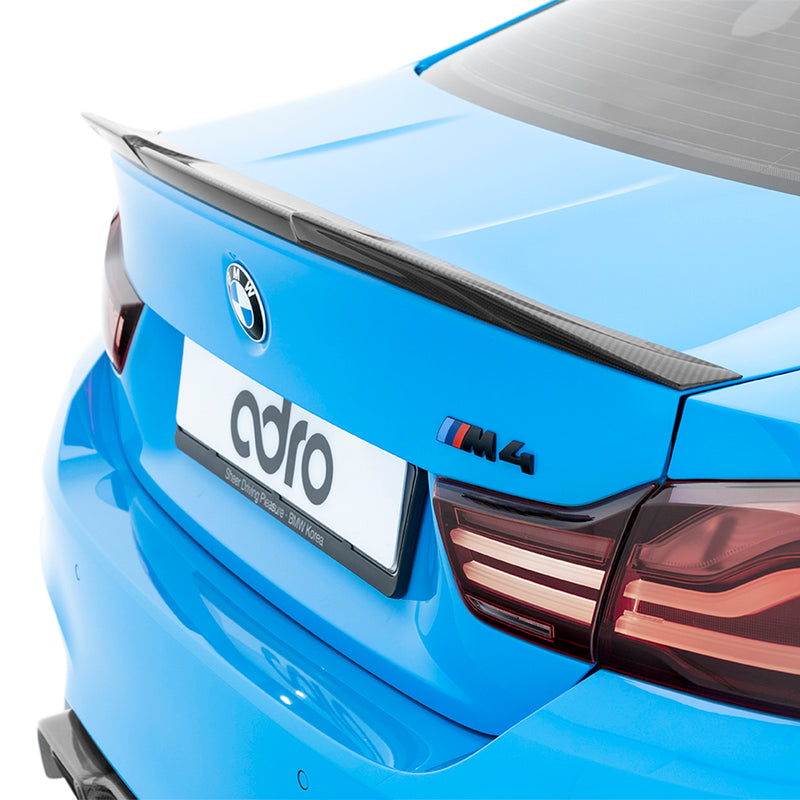  Alerón de maletero de fibra de carbono seco preimpregnado BMW M4 F8 – ADRO Inc