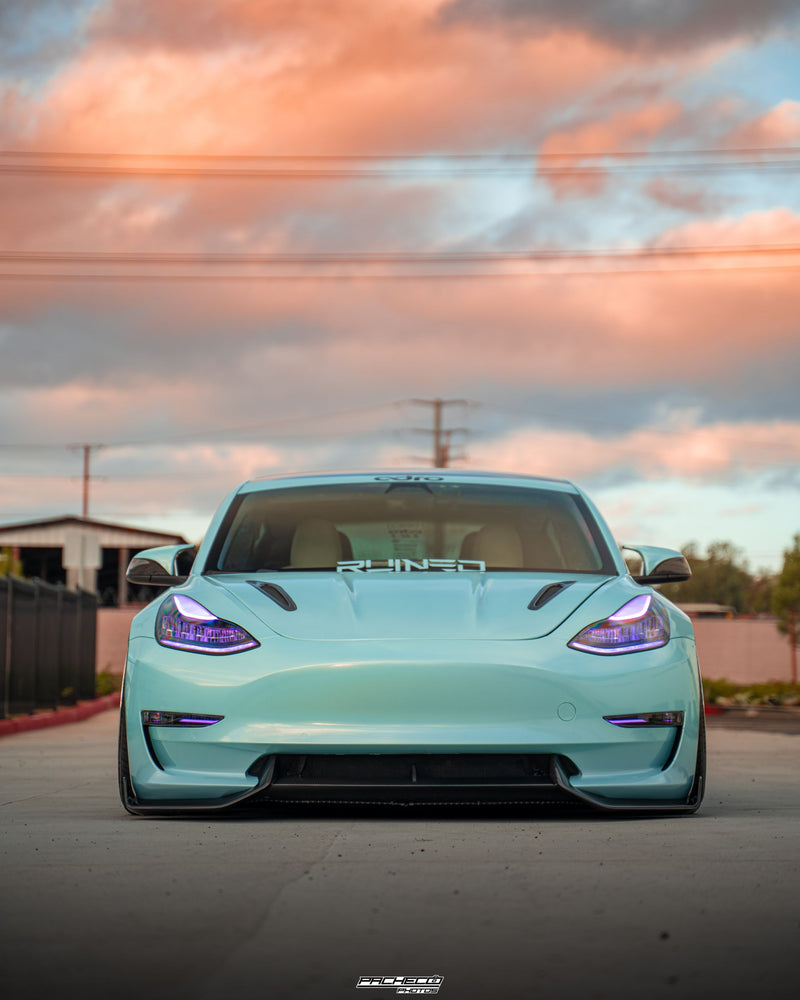 [Pre-order] Tesla Model 3 Front Lip V2 - ADRO 