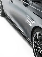 2021 Genesis G80 (RG3) V2 carbon fiber side skirts - ADRO 