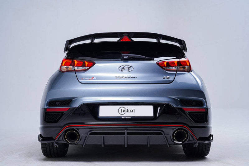 Hyundai Veloster N Carbon Fiber Rear Diffuser - ADRO 