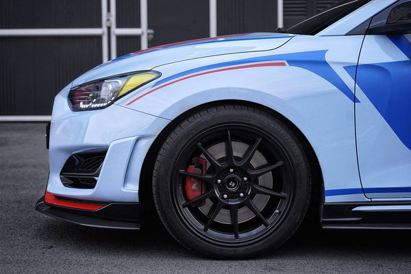 Hyundai Veloster Turbo and N Carbon Fiber Side Skirt - ADRO 