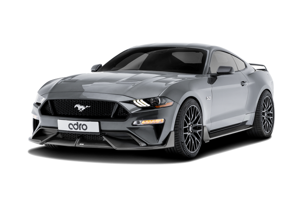 Ford Mustang Carbon Fiber Front Lip - ADRO 